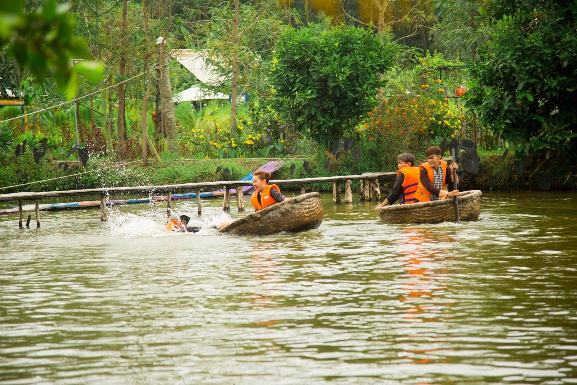 Bungalow - Farmstay Hoa Rung U Minh Ca Mau Bagian luar foto