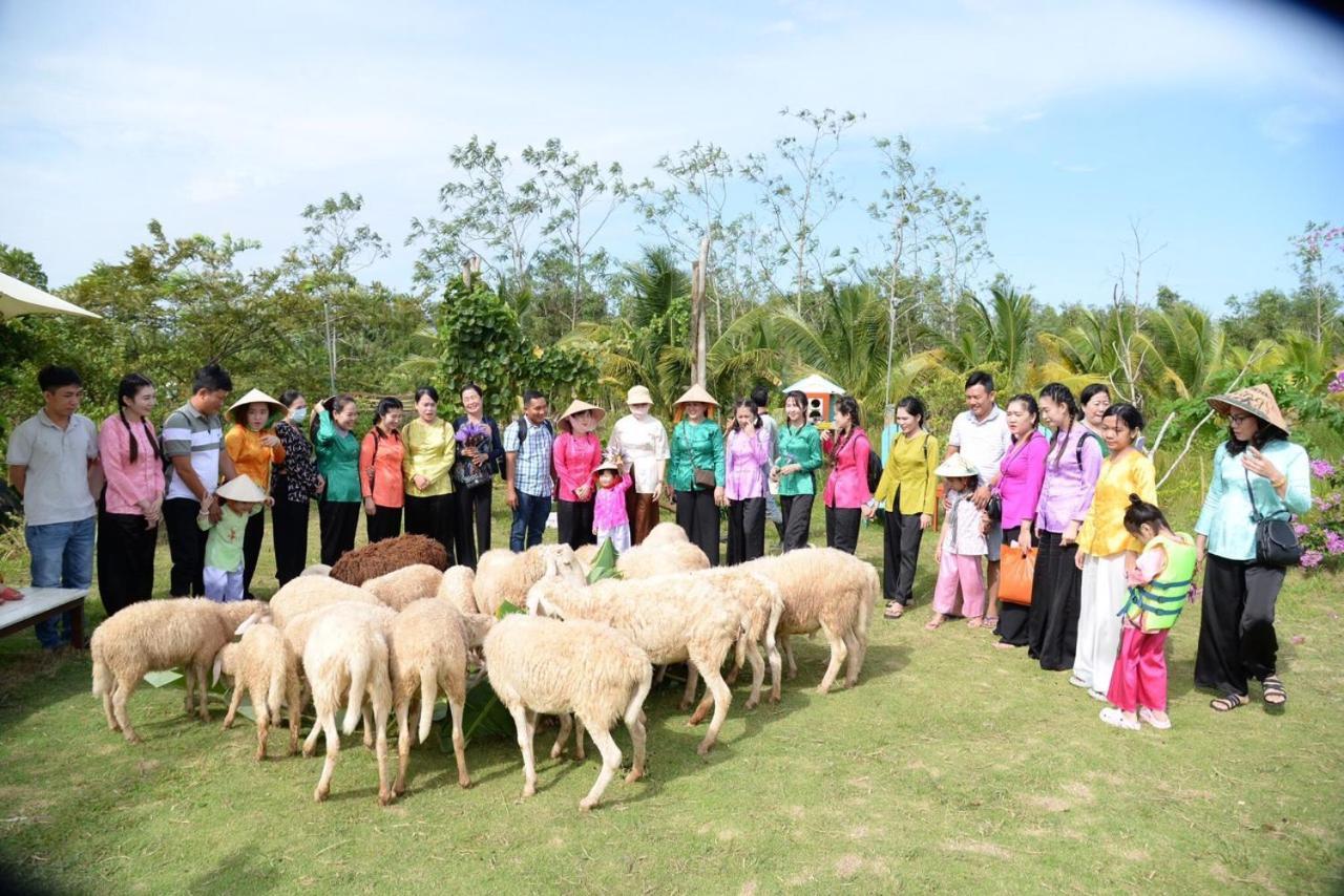 Bungalow - Farmstay Hoa Rung U Minh Ca Mau Bagian luar foto
