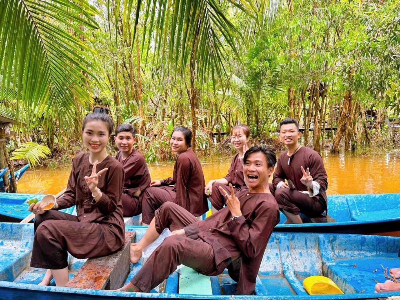 Bungalow - Farmstay Hoa Rung U Minh Ca Mau Bagian luar foto