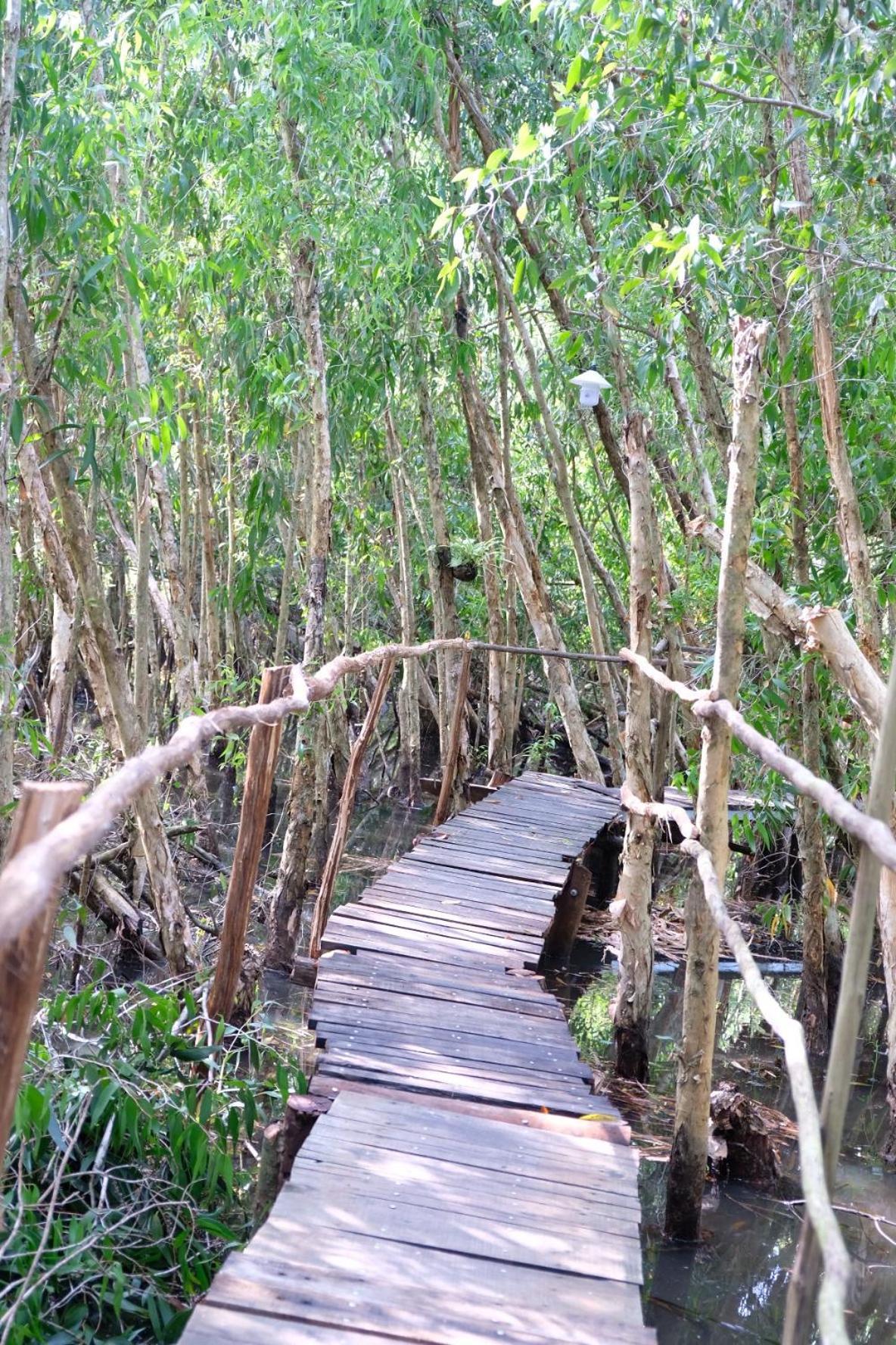Bungalow - Farmstay Hoa Rung U Minh Ca Mau Bagian luar foto